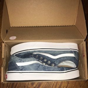 Tye Dye Denim Vans